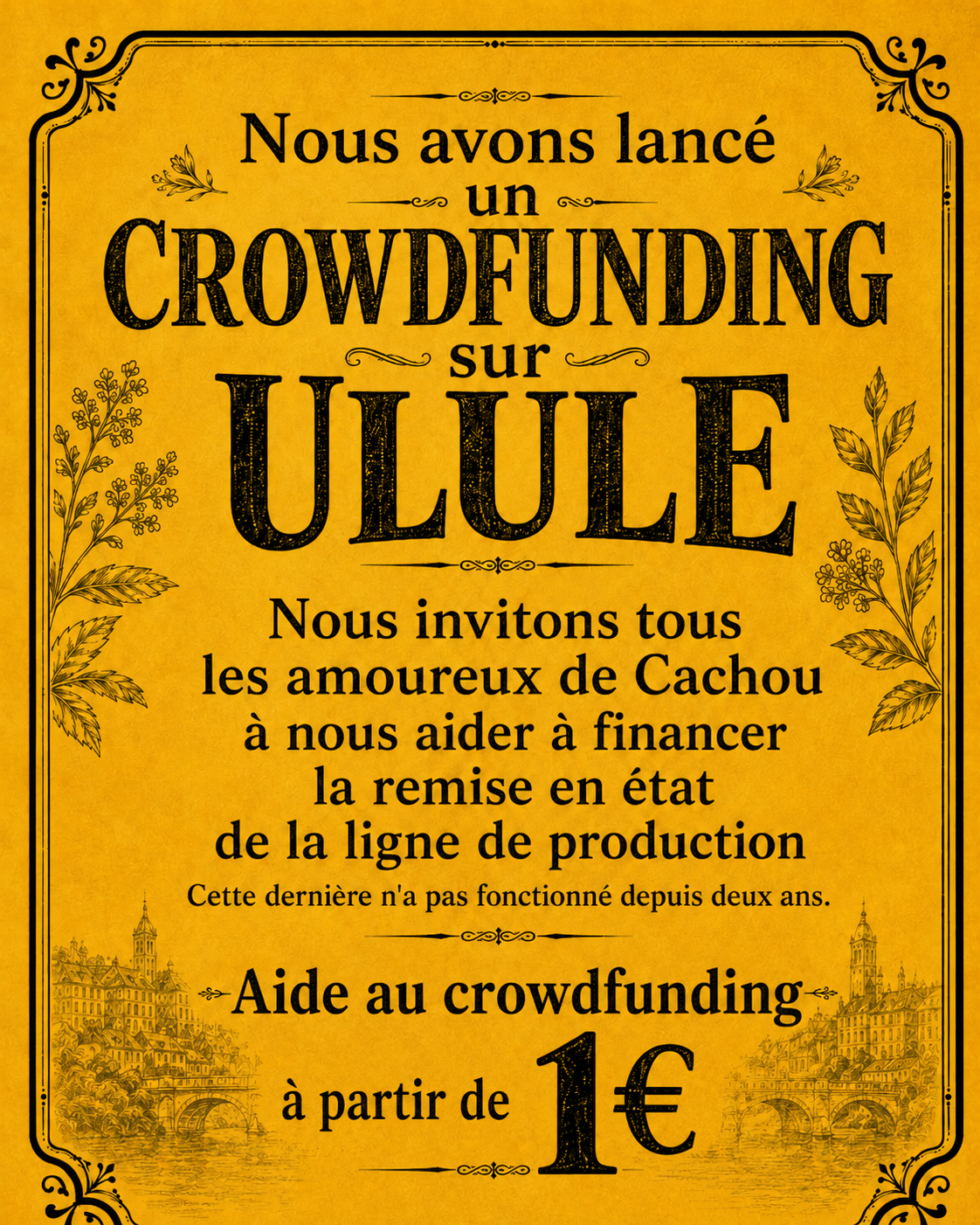 Soutenir le crowfunding de CACHOU