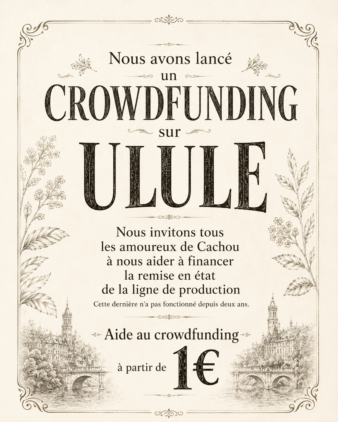 Soutenir le crowfunding de CACHOU