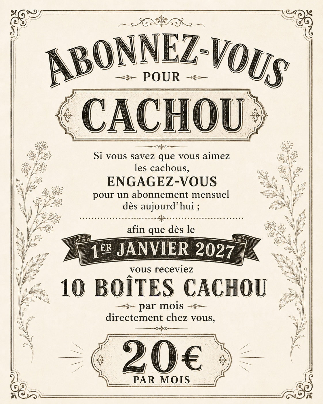 Engagment mensuel